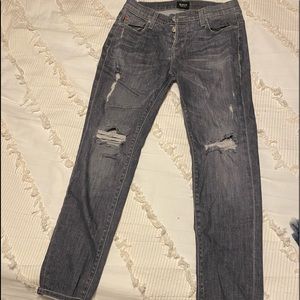 Hudson jean size 25 boyfriend style